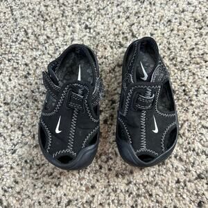 Nike Baby Sunray Protect Sandals Size 4C Black